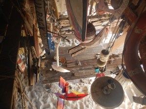 Memorabilia from past yachts visits 