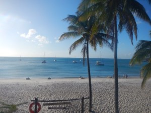 View of the bay from the yacht club